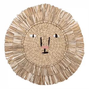 Bloomingville Basir Water Hyacinth Lion Decoration